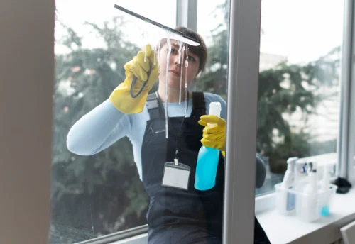 Nettoyage de vitres intérieures et extérieures à Tolla